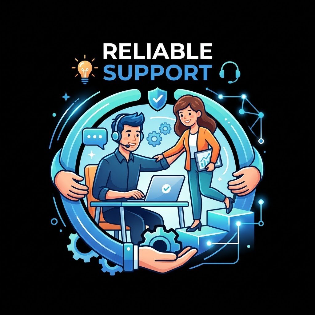 Dedicated assistance throughout the project lifecycle.